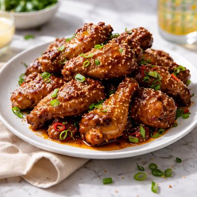 Image of Sticky Sesame Chicken Wings