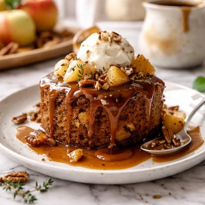 Image of Sticky Toffee Apple Pudding