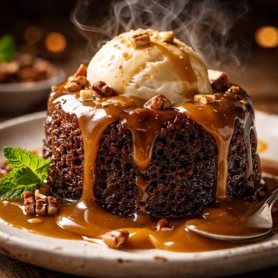 Image of Sticky Toffee Pudding W Butterscotch Sauce