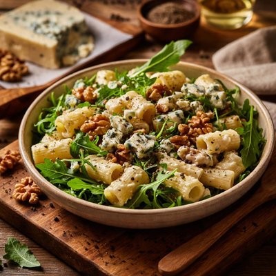Image of Stilton Cheese Pasta and Walnut Salad