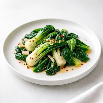 Image of Bok Choy Salteado al Estilo Keto