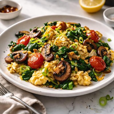 Image of Huevos Revueltos al Estilo Keto.