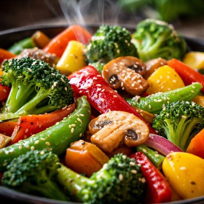 Image of Vegetales Mixtos Salteados al Estilo Paleo