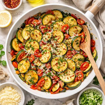 Image of Calabacín salteado keto