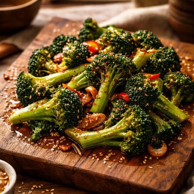 Image of Stir Fried Asian Style Broccoli