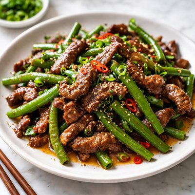 Image of Stir Fried Beef N Green Beans