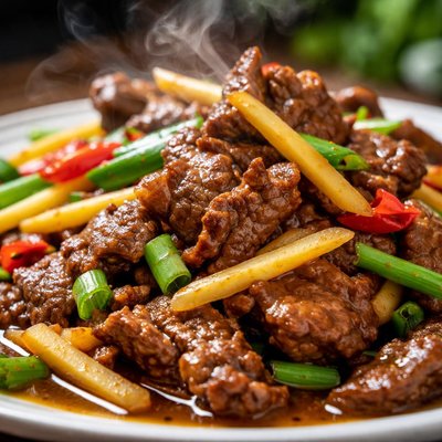 Image of Stir Fried Beef with Ginger