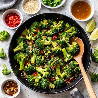 Image of Whole30 Stir Fried Broccoli