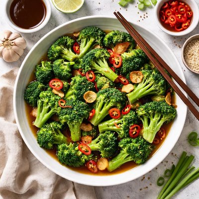 Image of Stir Fried Broccoli with Oyster Sauce