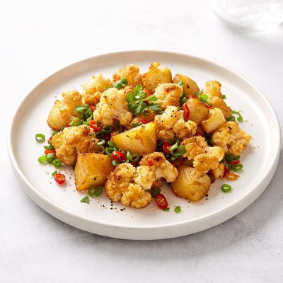 Image of Stir Fried Cauliflower and Potato