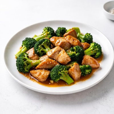 Image of Stir Fried Chicken and Broccoli