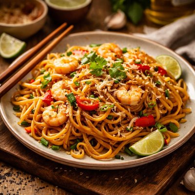 Image of Stir Fried Coconut Noodles