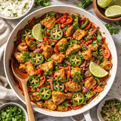 Image of Stir Fried Jalapeno Lime Chicken