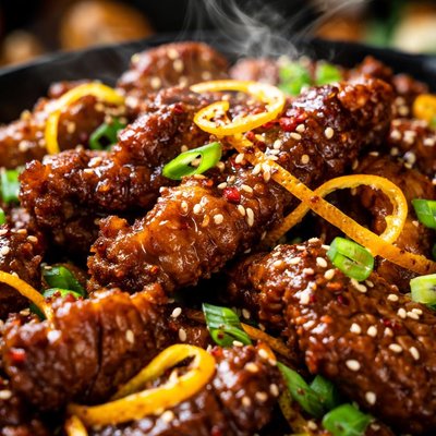 Image of Stir Fried Orange Beef
