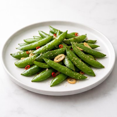 Image of Stir Fried Pea Pods