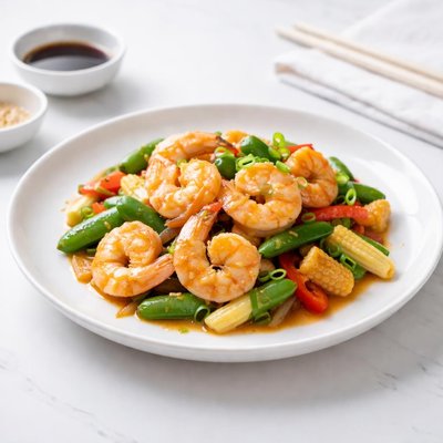 Image of Stir Fried Shrimp Chinese Style