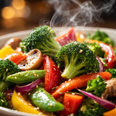 Image of Stir Fried Vegetable Salad