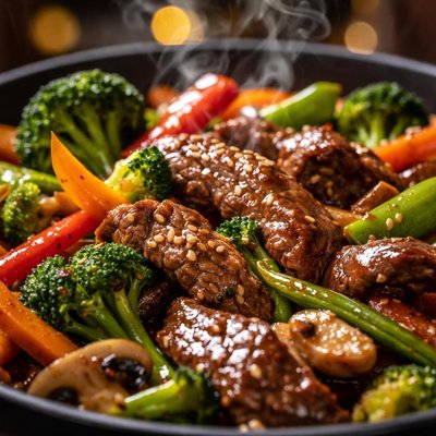 Image of Stir Fry Beef and Vegetables
