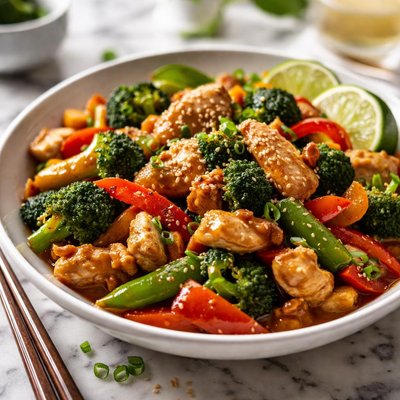 Image of Vegetarian Stir Fry Chicken