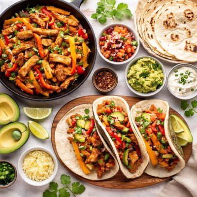 Image of Stir Fry Chicken Fajitas Ww