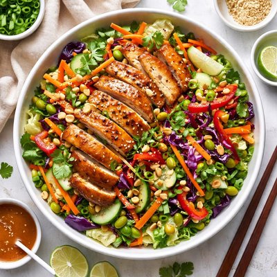 Image of Stir Fry Chicken Salad