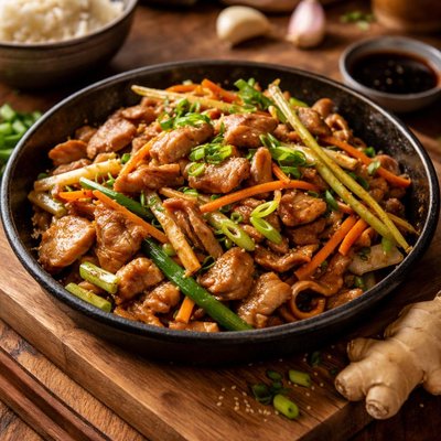 Image of Stir Fry Pork with Ginger