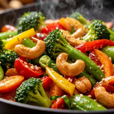 Image of Stir Fry Vegetables with Cashews