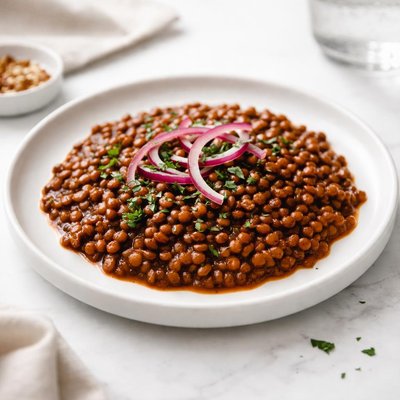 Image of Stove Top Barbecue Lentils