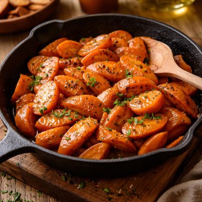 Image of Stove Top Glazed Carrots