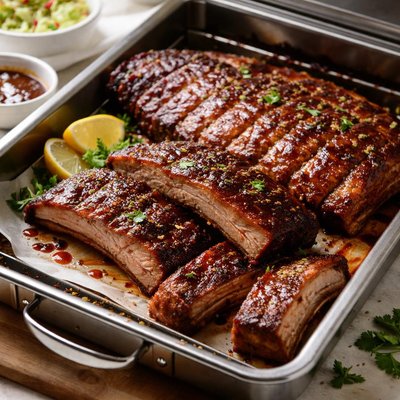 Image of Stove Top Smoker Hickory Smoked Ribs