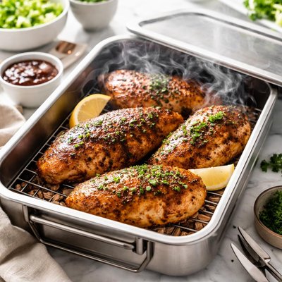 Image of Stove Top Smoker Mesquite Chicken