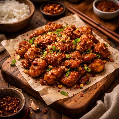 Image of Strange Flavored Sesame Chicken