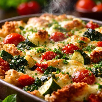 Image of Strata Summer Vegetable