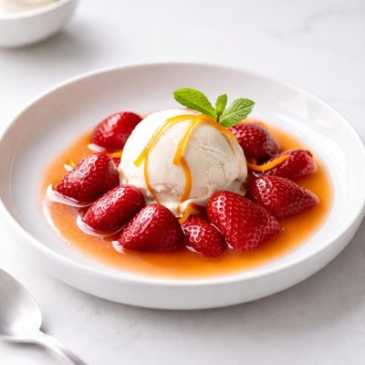 Image of Strawberries Jubilee Fat Free