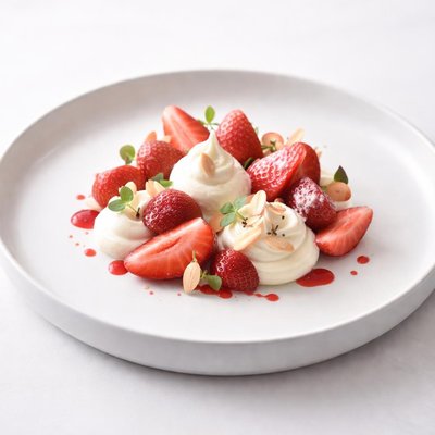 Image of Strawberry Almond Cream