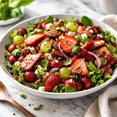 Image of Strawberry and Grape Salad