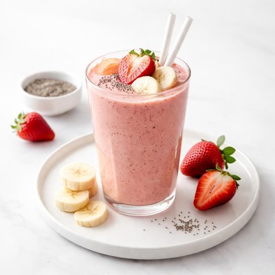 Image of Strawberry Banana Fruit Smoothie