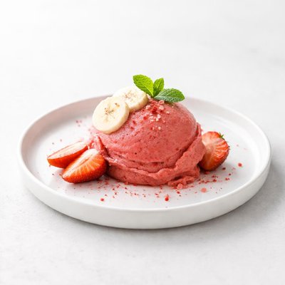 Image of Strawberry Banana Sorbet