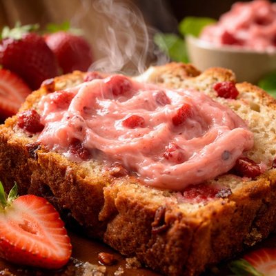 Image of Strawberry Bread Strawberry Butter
