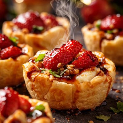 Image of Strawberry Brie Bites