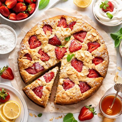 Image of Strawberry Brunch Cake