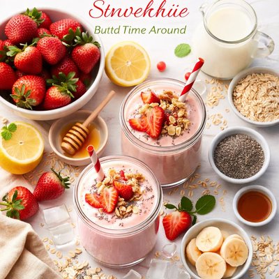 Image of Strawberry Buttermilk Smoothie 2nd Time Around