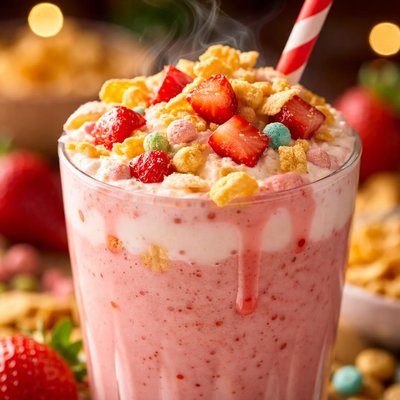 Image of Strawberry Cereal Shake