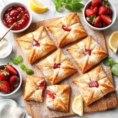 Image of Strawberry Cheese Bundles