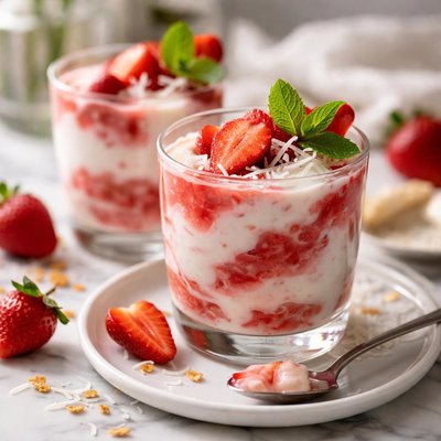 Image of Strawberry Coconut Cream