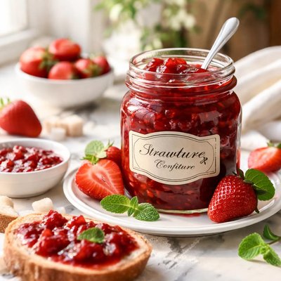 Image of Confitura de Fresas Baja en Carbohidratos