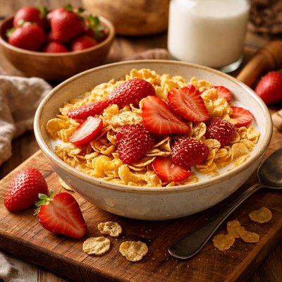 Image of Strawberry Corn Flakes
