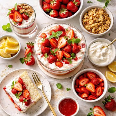 Image of Strawberry Dessert Cheat and Eat