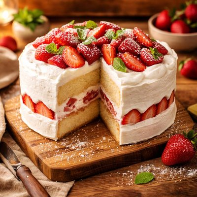 Image of Strawberry Dream Cake