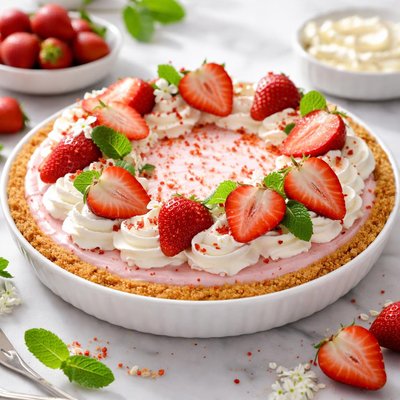 Image of Strawberry Dream Pie
